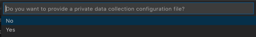 VSCode-xchaincode-private-data